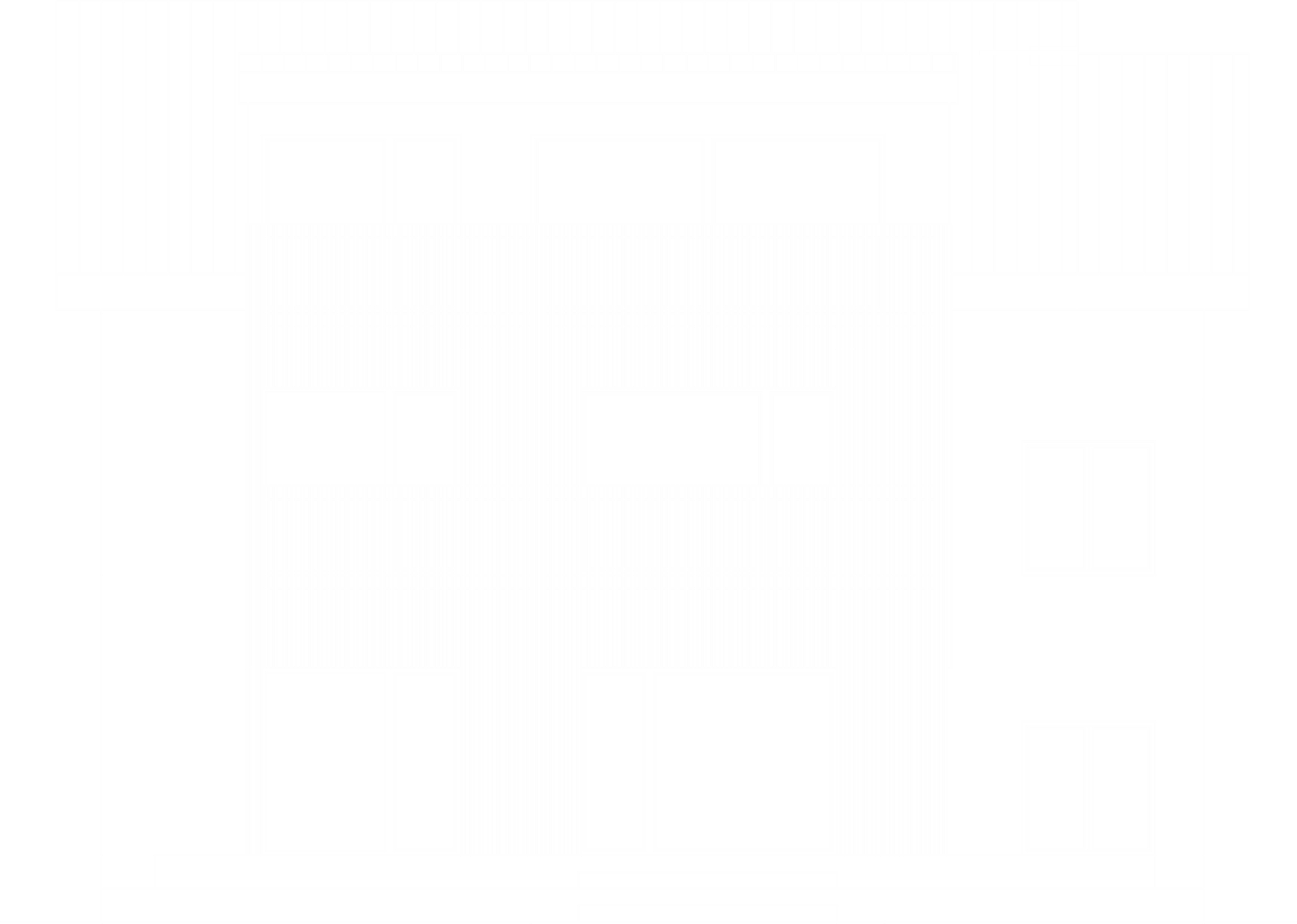 Náčrt fasády domu — pohled 1